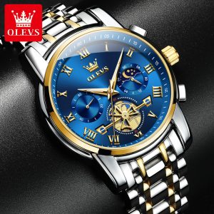 Quartz Watches, Men’s Watches, Luminous waterproof quartz watch business men’s watch