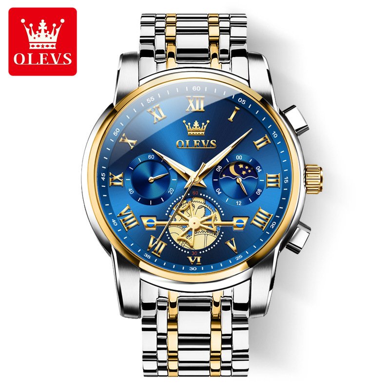 Business style, day and night: luminous waterproof quartz watch, an extraordinary choice for men's wrists!